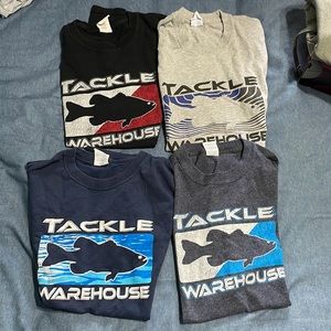 Lot of tackle warehouse fishing shirts. Men’s small.